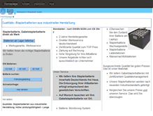 Tablet Screenshot of gabelstaplerbatterie.com